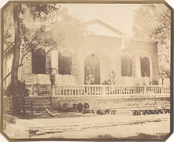Zerghiandeh. Russian Minister's Country House, Teheran, by Luigi Pesce