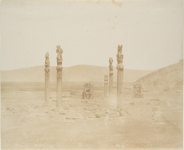 Ruine sulla prima terrazza, Persepolis, by Luigi Pesce