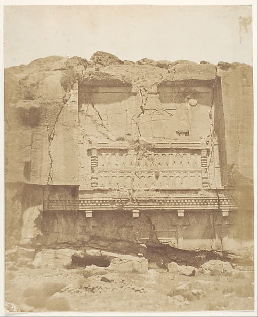 Tomba sulla rocca a Persepolis, by Luigi Pesce