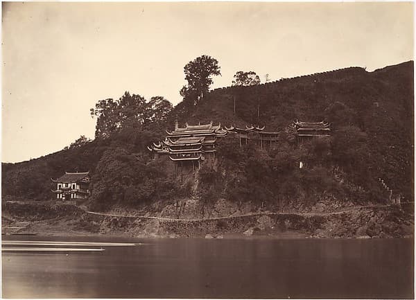 Min-ch'oi Temple & City Wall of Yen-ping, by Lai Afong