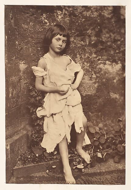 Alice Liddell as "The Beggar Maid", by Lewis Carroll