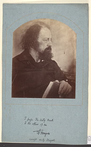 Alfred, Lord Tennyson, by Julia Margaret Cameron