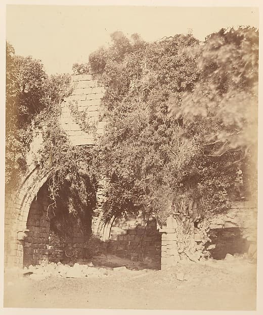 Kirkstall Abbey. Ruins on the South Side, by Joseph Cundall