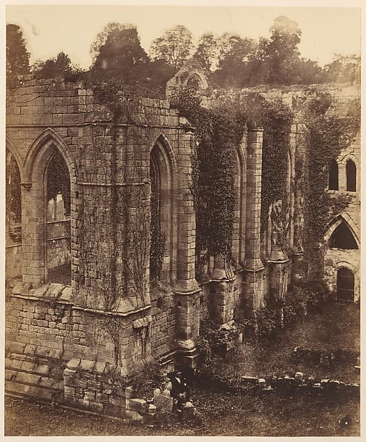 Fountains Abbey. The Refectory and Kitchen, by Joseph Cundall