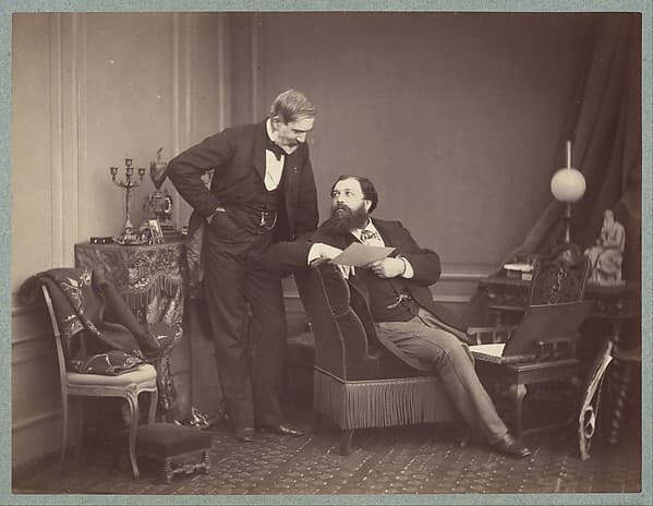 Louis Robert and Olympe Aguado, by Olympe Aguado de las Marismas