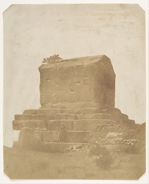 Tombe de Ciro a Morgab, by Luigi Pesce