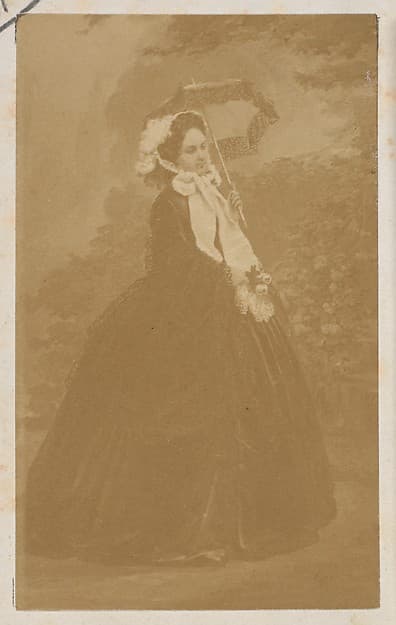 Le deux roses, by André-Adolphe-Eugène Disdéri