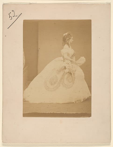 Le noeud de dentelle. "Ritrosetta", by Pierre-Louis Pierson