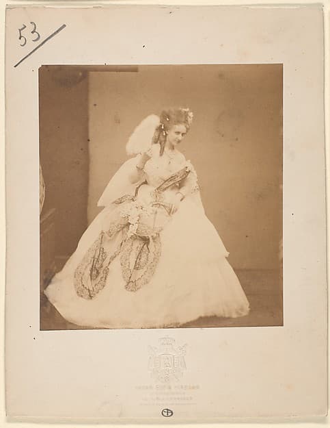 Le noeud de dentelle. "Ritrosetta", by Pierre-Louis Pierson