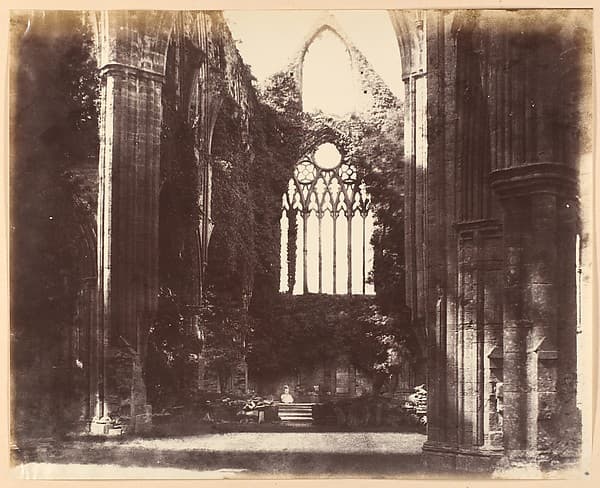 Interior, Tintern, by Alfred Capel Cure