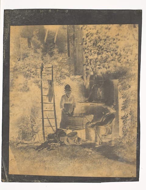The Laundry, by Louis-Adolphe Humbert de Molard