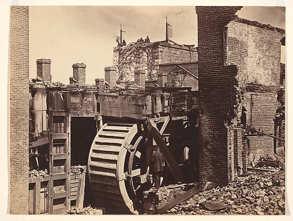 Mill, Richmond, Virginia, by Alexander Gardner