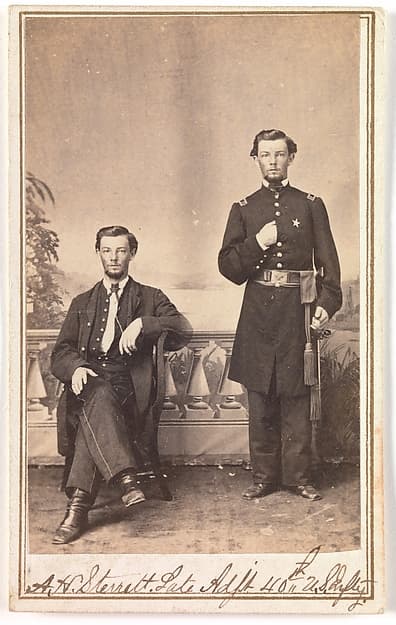 Alonzo H. Sterrett, Late Adjutant, Fortieth U.S. Infantry, by Hall & Company's Photograph Gallery