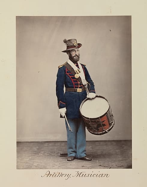 Artillery, Musician, by Oliver H. Willard