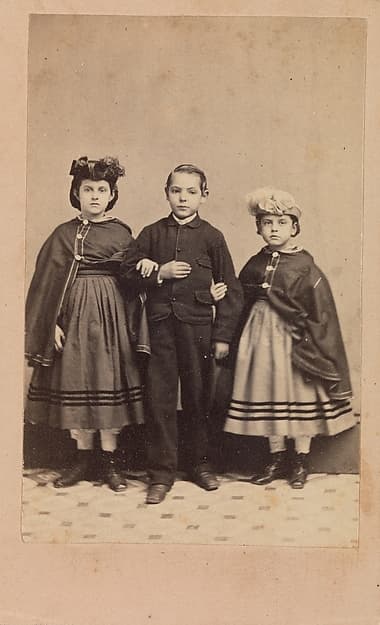 Rebecca, Charley and Rosa, Slave Children from New Orleans, by Myron H. Kimball