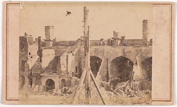 The Evacuation of Fort Sumter, April 1861, by J. M. Osborn