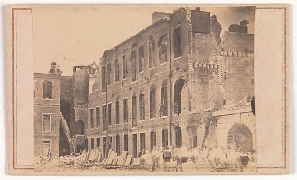 The Evacuation of Fort Sumter, April 1861, by J. M. Osborn