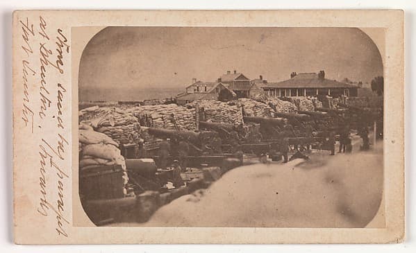 The Evacuation of Fort Sumter, April 1861, by Edward Anthony