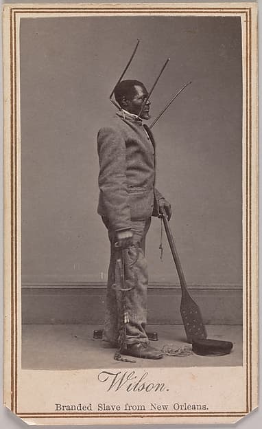 Wilson, Branded Slave from New Orleans, by Charles Paxson