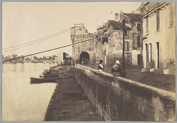 Arles, Porte des Châtaignes, by Charles Nègre