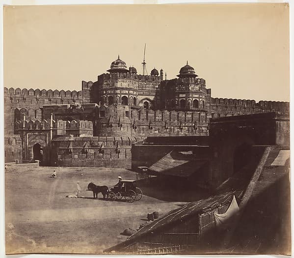 Fort Agra, The Delhi Gate, by John Murray