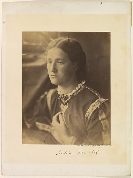 Julia Herschel, by Julia Margaret Cameron