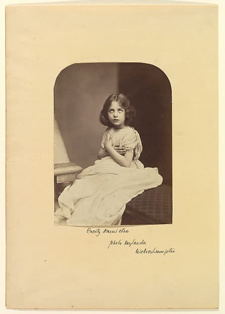 Cecily Hamilton, by Oscar Gustav Rejlander