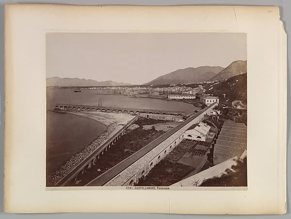 Castellamarre, Panorama, by Unknown