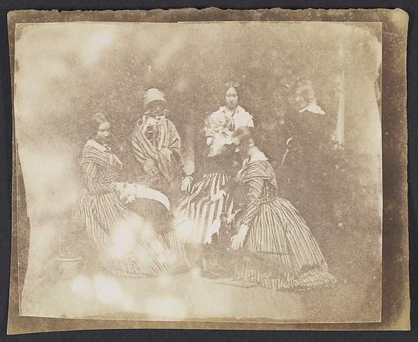 34. Artistical Groups in Various Poses, by Calvert Richard Jones