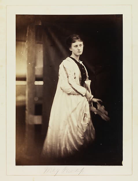 May Prinsep, by Julia Margaret Cameron