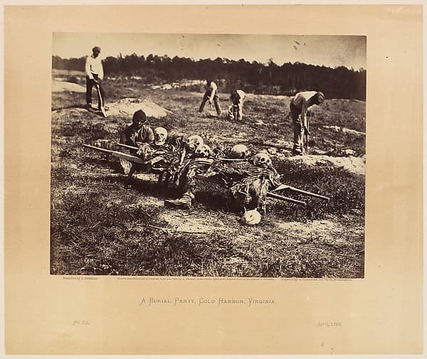 A Burial Party, Cold Harbor, Virginia., by John Reekie