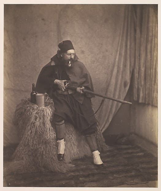 Zouave, 2nd Division, by Roger Fenton