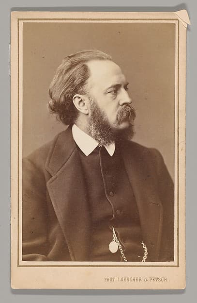Gustav Karl Ludwig Richter, by Loescher & Petsch