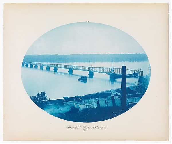 No. 207. Wabash Rail Road Bridge at Keokuk, Iowa, by Henry P. Bosse