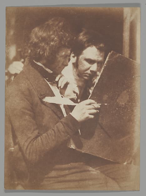 George Troup and William Gibson, by Hill and Adamson