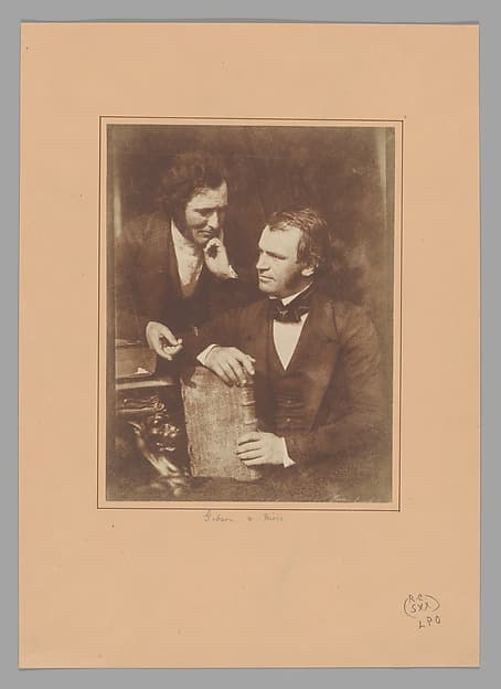 Rev. Moir and John Gibson, by Hill and Adamson
