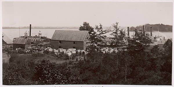 Wilcox Landing, by Andrew Joseph Russell