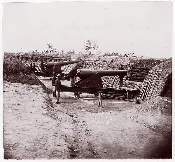 Fort Brady, James River, by Andrew Joseph Russell