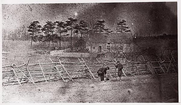 Bull Run. Matthews House, by George N. Barnard