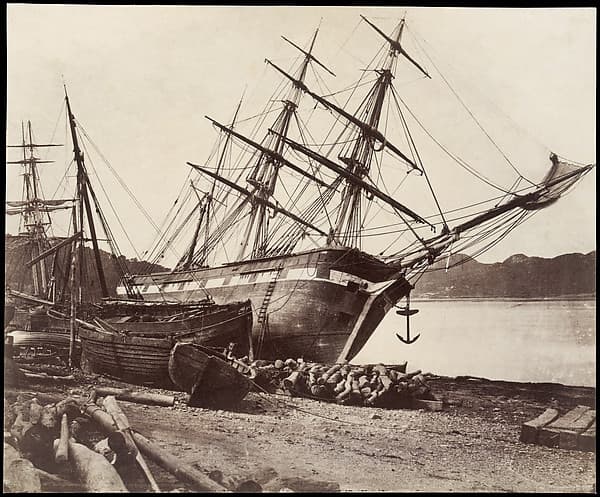 American Barque "Jane Tudor," Conway Bay, by David Johnson
