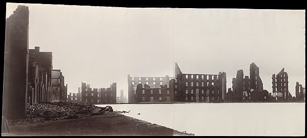 Ruins of Gallego Flour Mills, Richmond, by Alexander Gardner