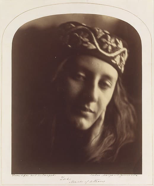 Zoe, Maid of Athens, by Julia Margaret Cameron