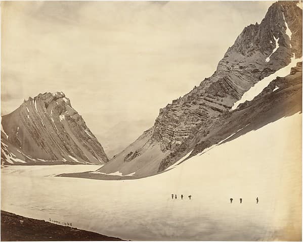 The Manirung Pass, by Samuel Bourne