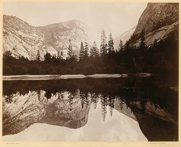 Mirror Lake, Valley of the Yosemite, by Eadweard Muybridge