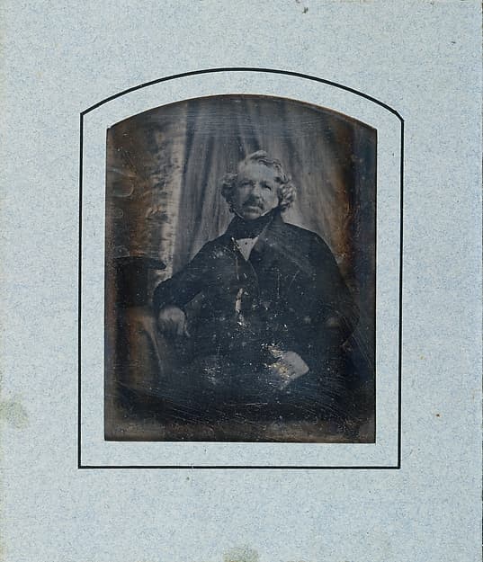 Louis-Jacques-Mandé Daguerre, by Unknown