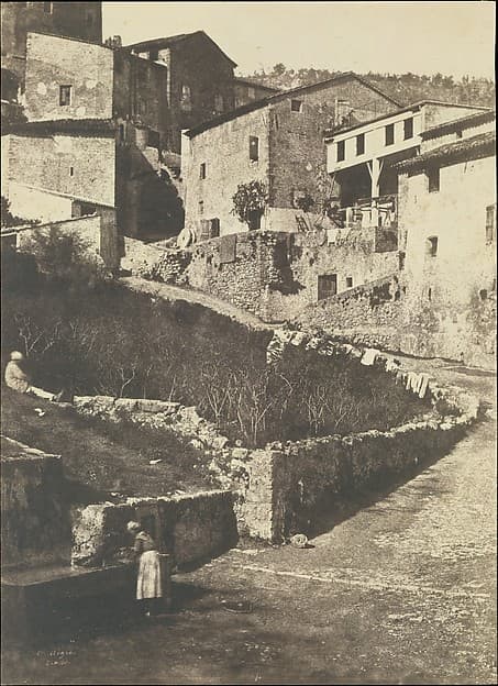 A Street in Grasse, by Charles Nègre