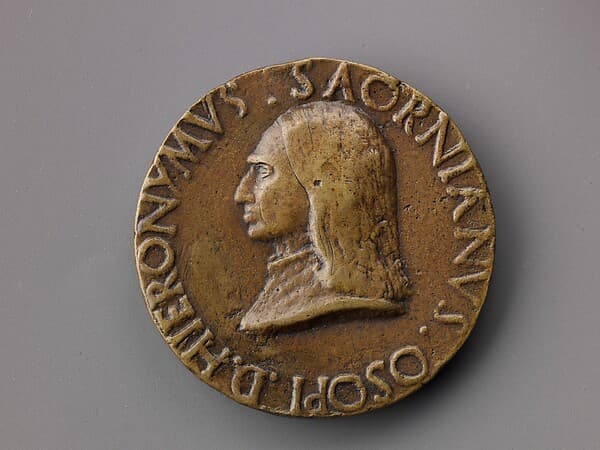 Medal: Girolamo Savorgnan or Savorniano, by Fra Antonio da Brescia