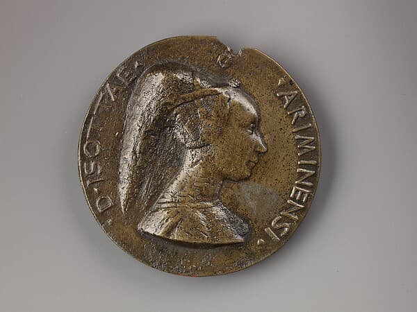 Medal: Isotta Degli Atti, by Matteo de' Pasti