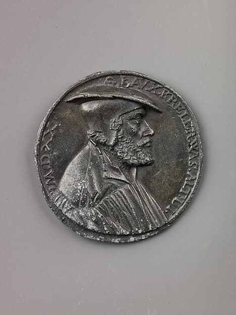 Portrait medal of Laux Kreler, by German