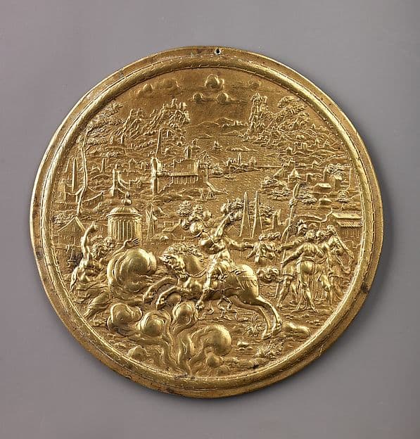 Self-sacrifice of Marcus Curtius, by Paulus Willemsz. van Vianen
